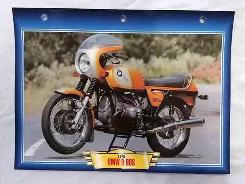Bmw r90s fiche moto passion - fiche,