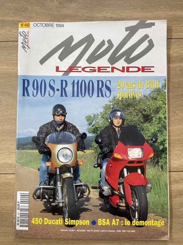 Magazine moto légende - moto,