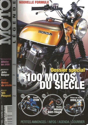 Moto legende 100 - moto, n°100